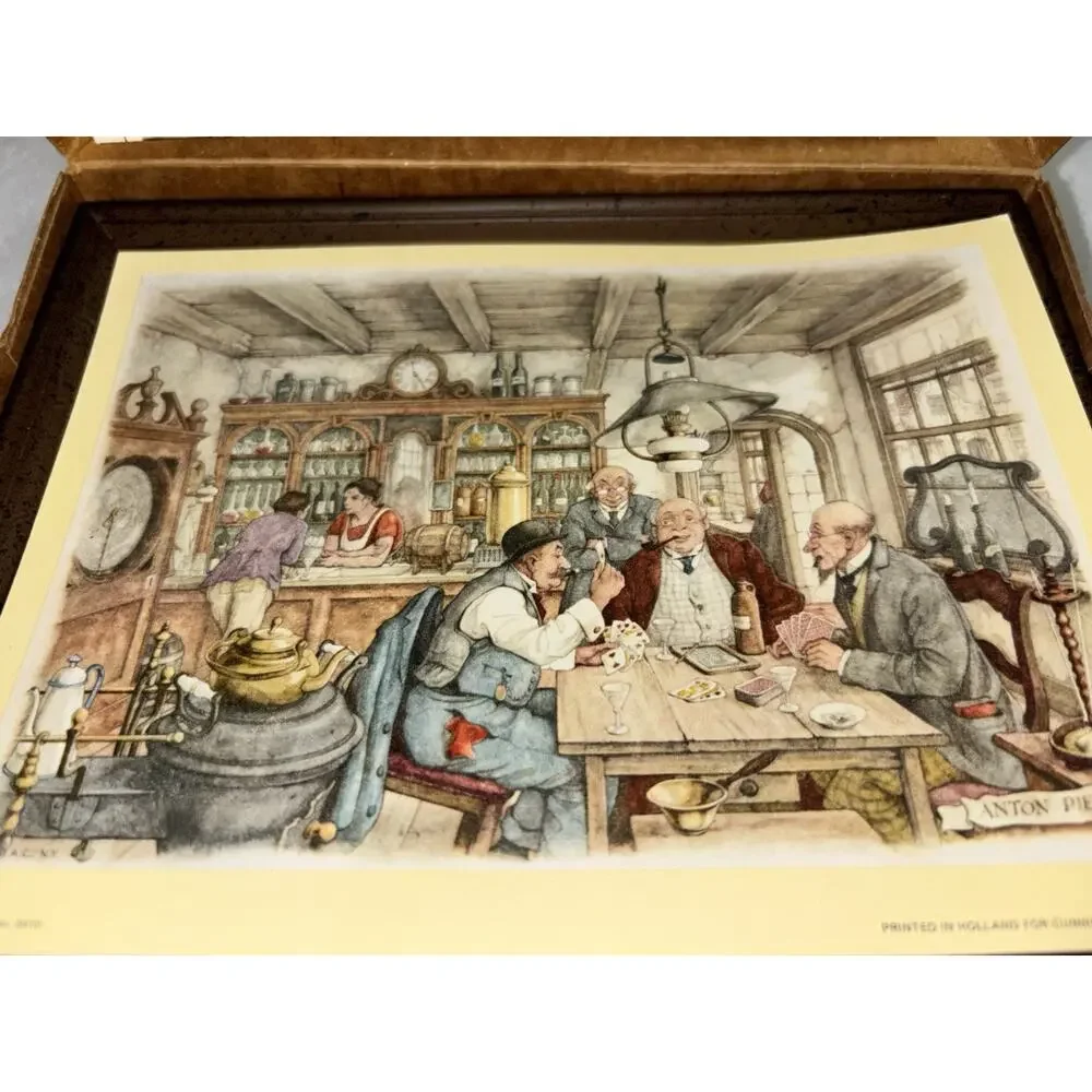 Vtg DIMENSIONALE 3D Shadow Box The Card Game Kit Anton Pleck 1971 Unused NOS